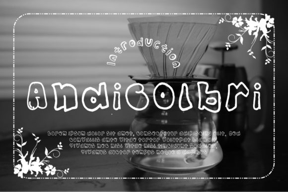 Andicolbri Font: A Quirky Design Powerhouse