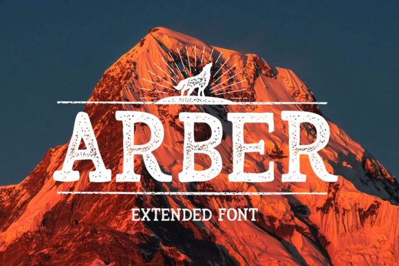 Arber: A Bold and Simple Display Font for Modern Creativity