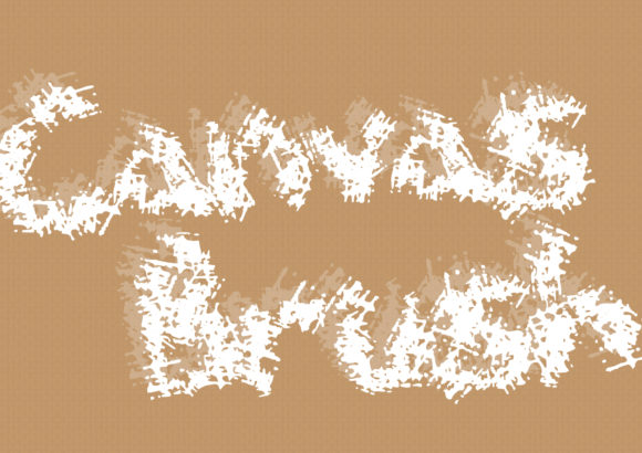 Canvas Brush: A Hand-Brushed Display Font for Modern Designers