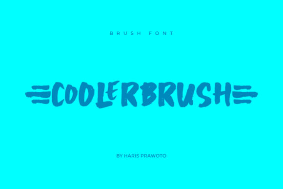 Coolerbrush Font: A Unique Display Choice for Creative Projects