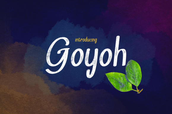 Goyoh: A Display Font That Elevates Visual Identity and Branding