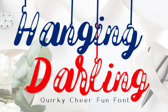 Hanging Darling Font: A Versatile Choice for Creative Designers