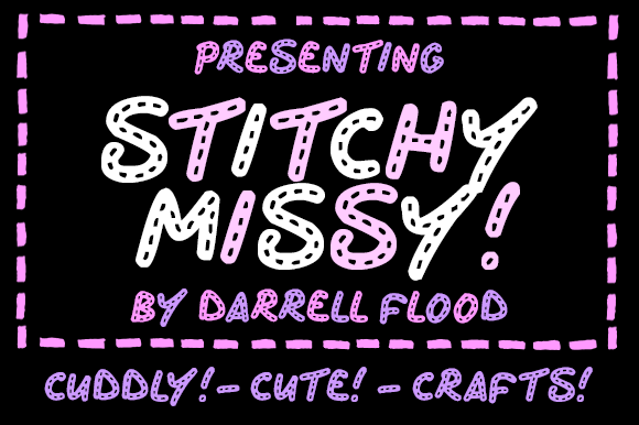 Stitchy Missy: A Creative Font for Crafting Projects
