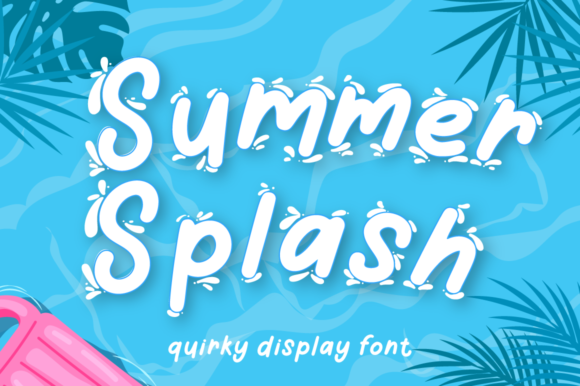 Summer Splash Font: A Vibrant Choice for Summer-Themed Designs