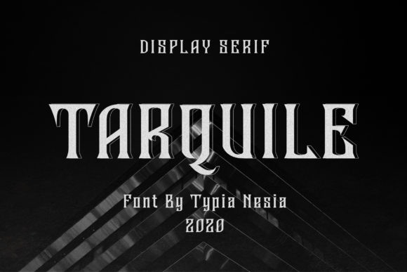 Tarquile: A Bold Display Font with a Retro Vibe for Modern Creativity